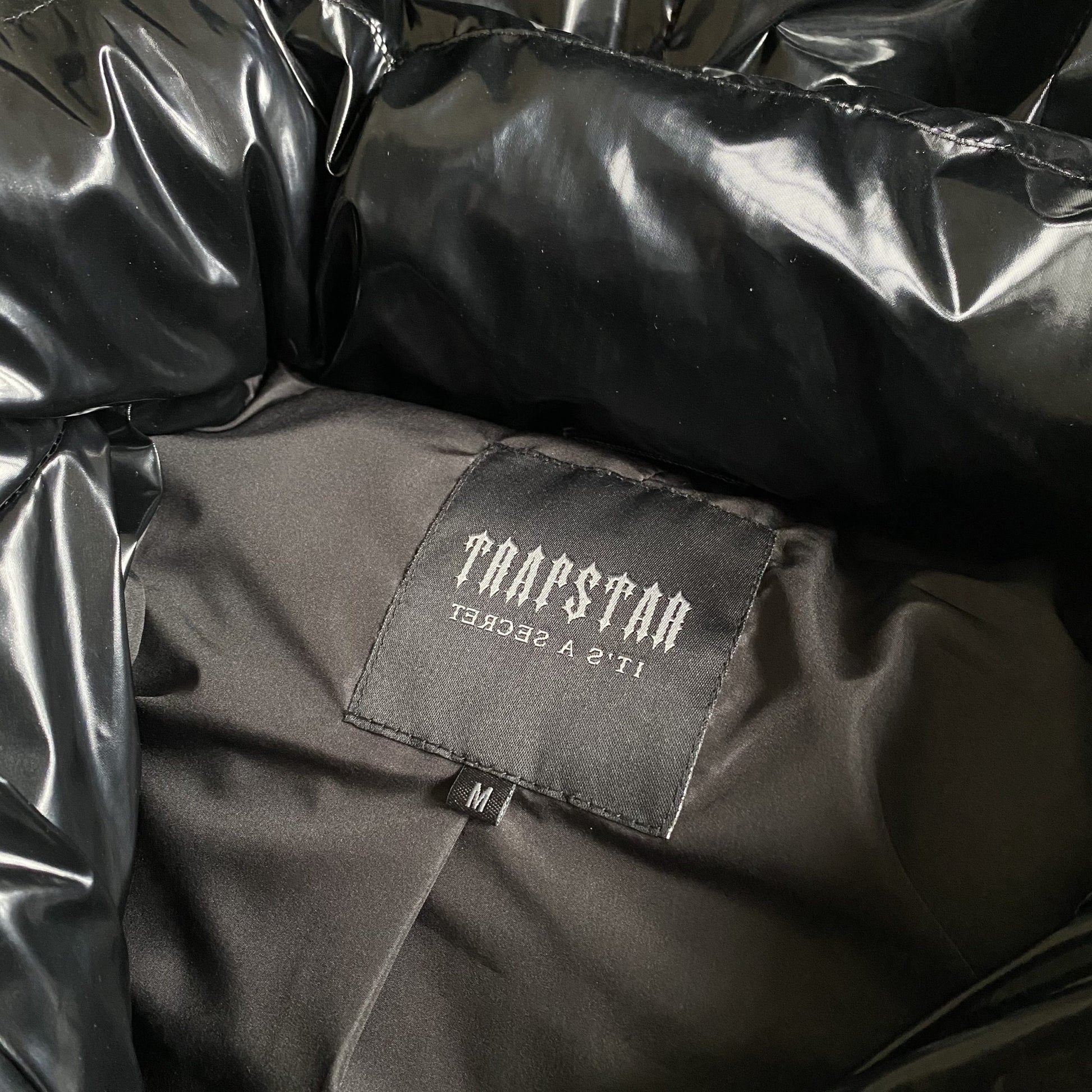 Trapstar Irongate Puffer Shiny Negru Pantofi sport - prezentare produs