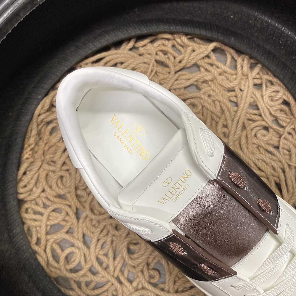 Valentino Open Bronze Alb Pantofi sport - prezentare produs