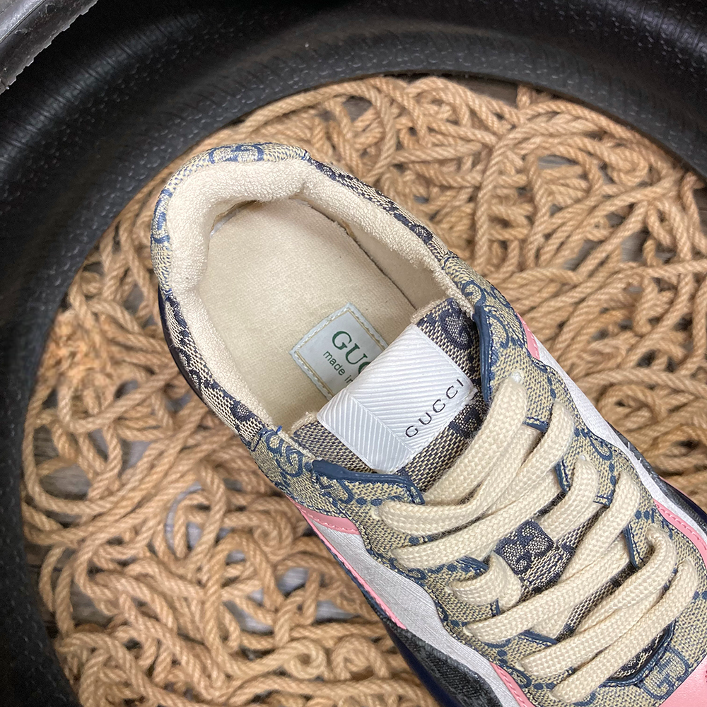 Gucci Rython Roz Albastru Pantofi sport - prezentare produs