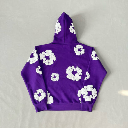 Denim Tears Hanorac Violet - prezentare produs
