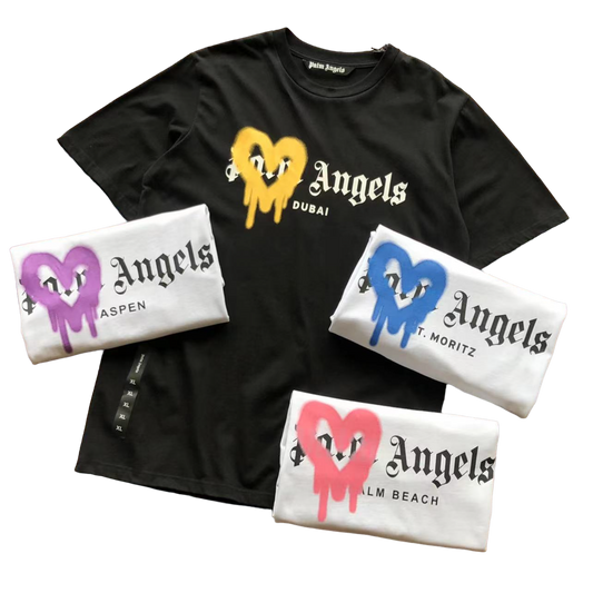 Palm Angels Heart Tricou - prezentare produs