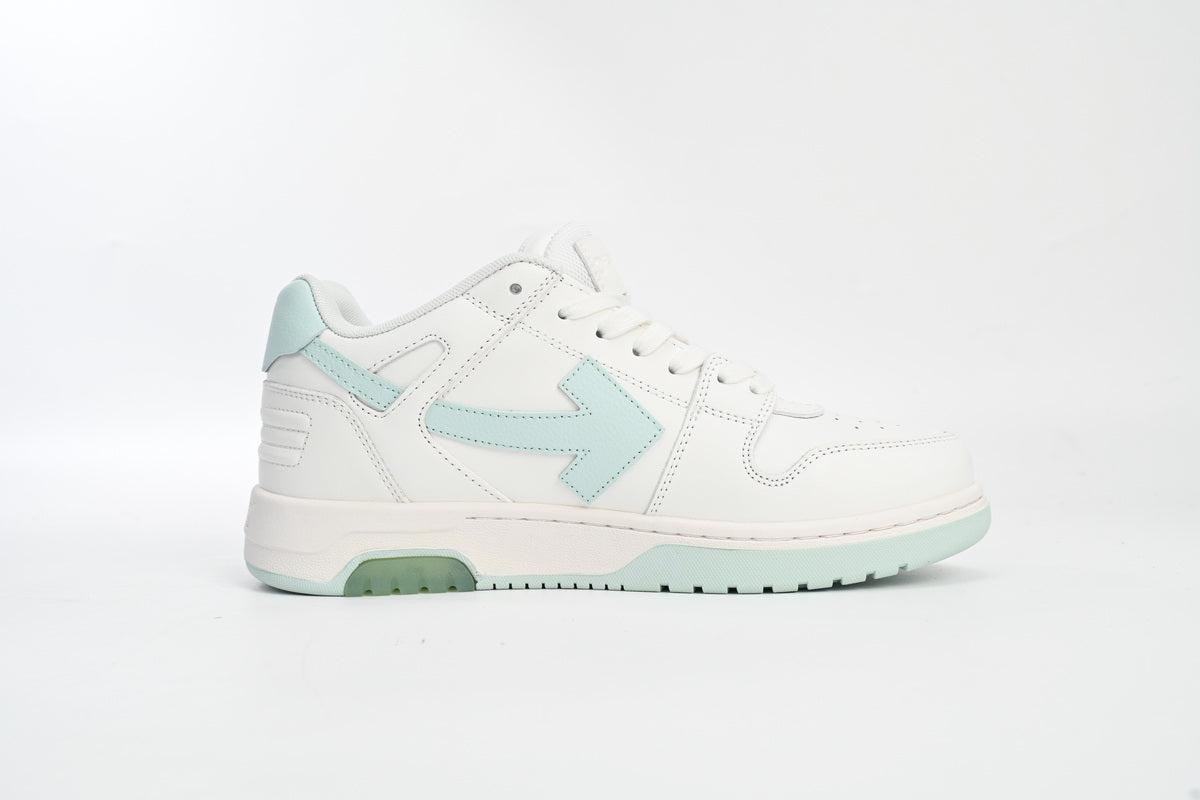 Off-White Off-White Out Of Office Light Verde Alb Pantofi sport - prezentare produs