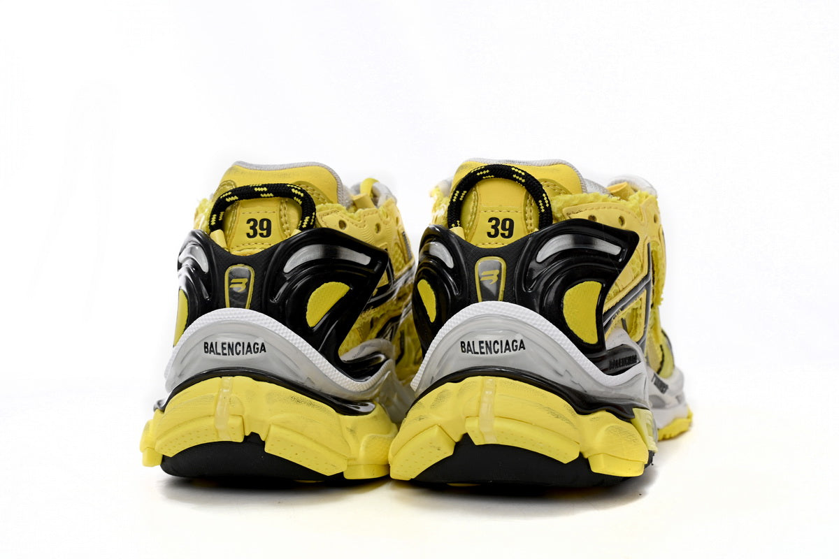 Balenciaga Runner Galben Negru - prezentare produs