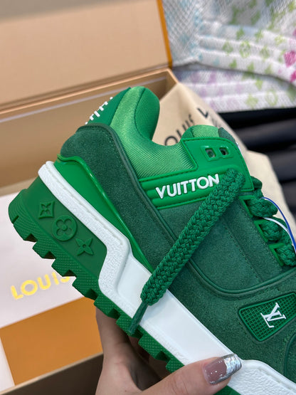 Louis Vuitton LV Trainers Maxi Verde - prezentare produs