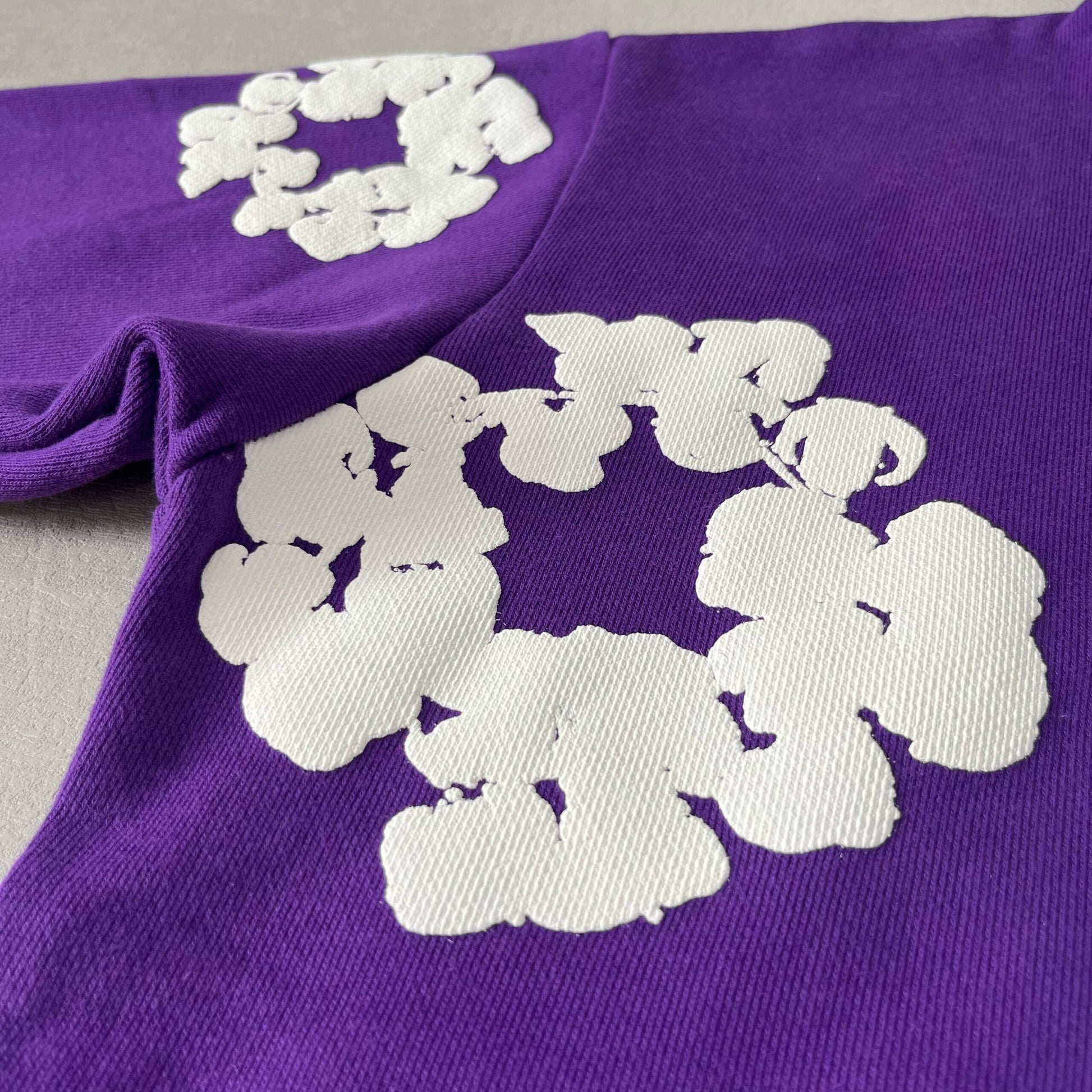 Denim Tears Hanorac Violet - prezentare produs