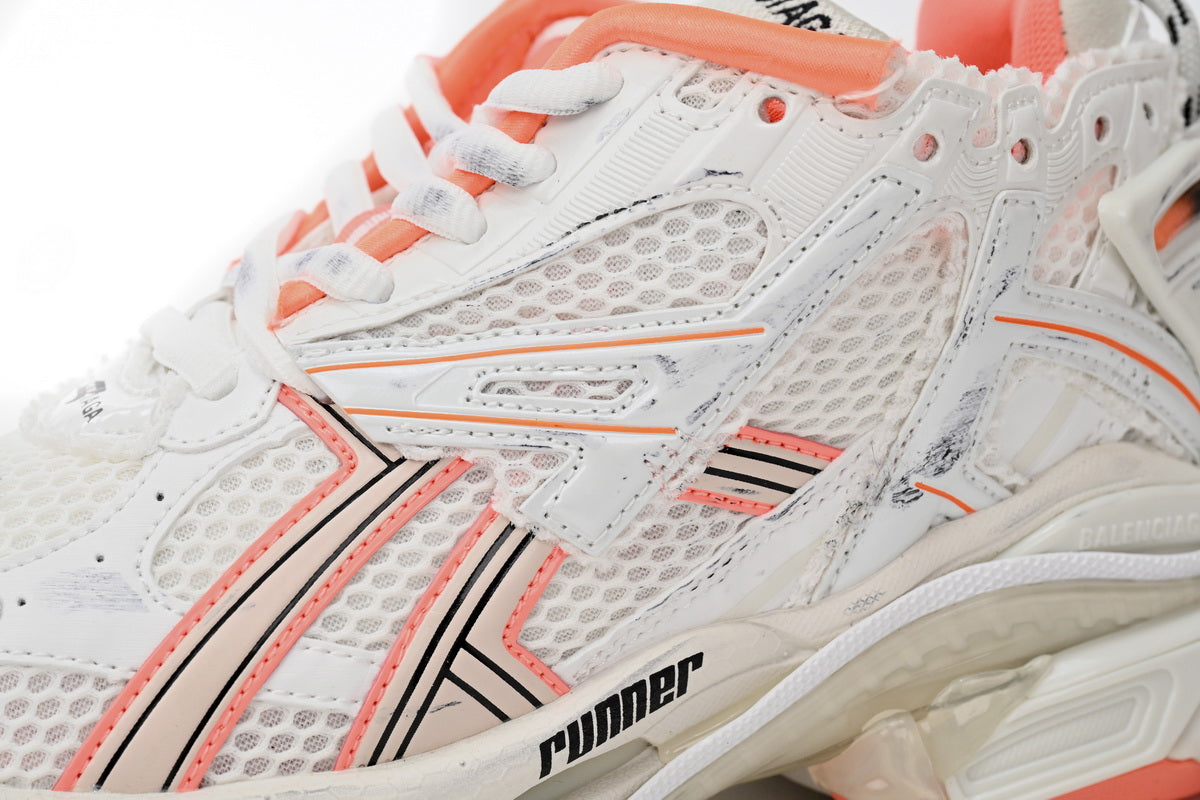 Balenciaga Runner Alb Portocaliu Pantofi sport - prezentare produs