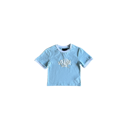 Syna Womens T Cămașă Șorturi Baby Albastru - prezentare produs