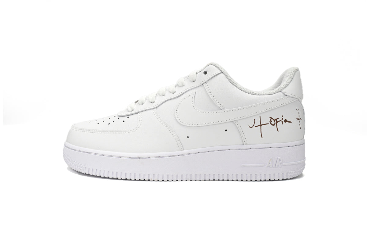 Nike Air Force Triple Alb Utopia Travis Scott Clothing - prezentare produs
