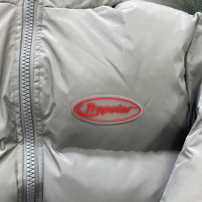 Trapstar Bomber Geacă Light Gri - prezentare produs