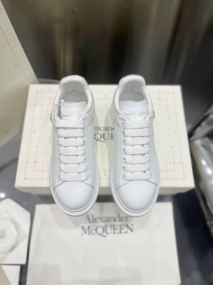 Alexander McQueen Alb Rubber Pantofi sport - prezentare produs