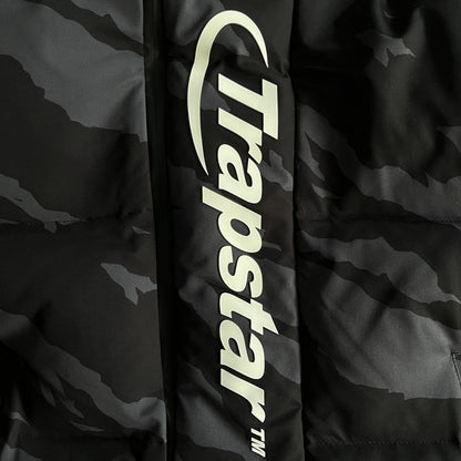 Trapstar Technical Puffer Negru Tiger Camuflaj Pantofi sport - prezentare produs