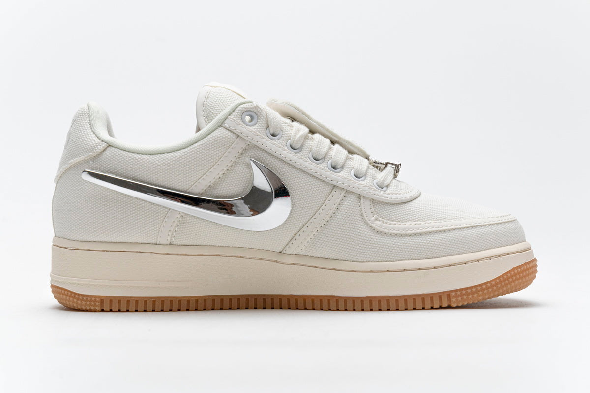 Nike Air Force X Travis Scott Ecru Pantofi sport - prezentare produs