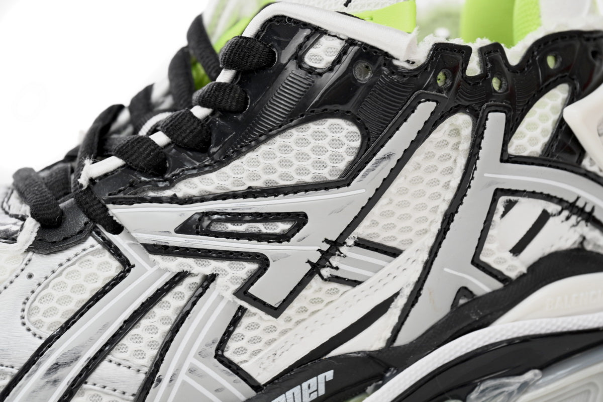 Balenciaga Runner Negru Alb Verde Pantofi sport - prezentare produs