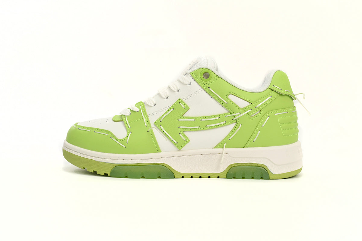 Off-White Off-White Out Of Office Verde And Alb Ediție limitată Pantofi sport - prezentare produs