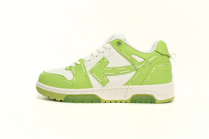 Off-White Off-White Out Of Office Verde And Alb Ediție limitată Pantofi sport - prezentare produs