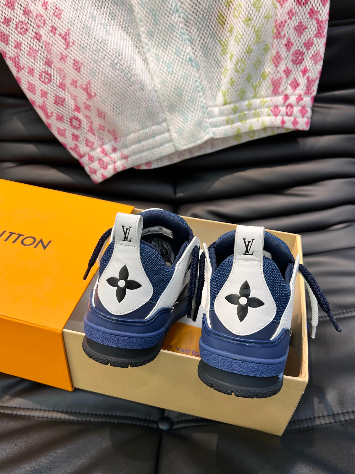 Louis Vuitton LV Skate Albastru Alb Pantofi sport - prezentare produs