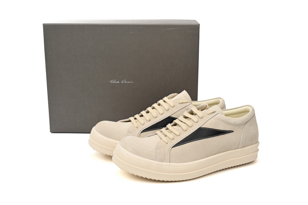 Rick Owens Gri Alb Negru Pantofi sport - prezentare produs