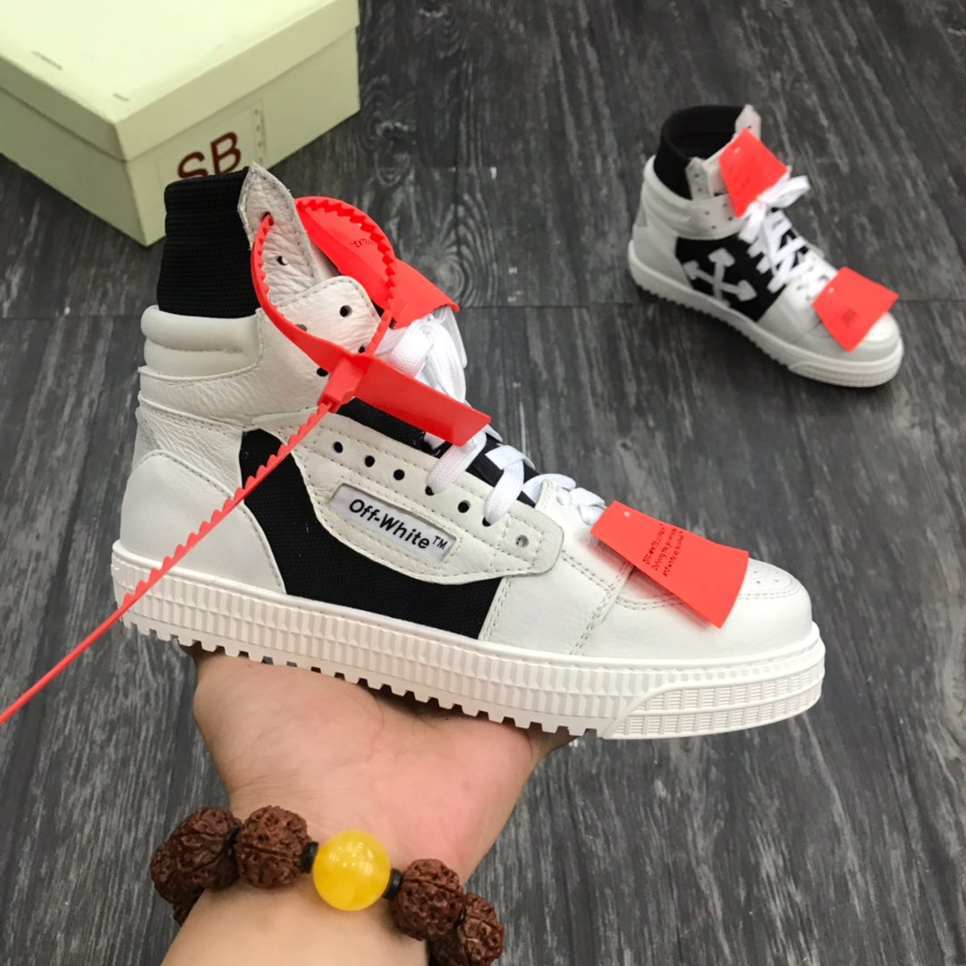 Off-White Court 3 0 Alb Negru - prezentare produs
