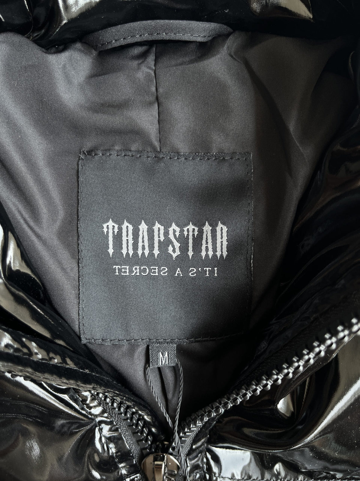 Trapstar Women Irongate Puffer Shiny Negru Pantofi sport - prezentare produs