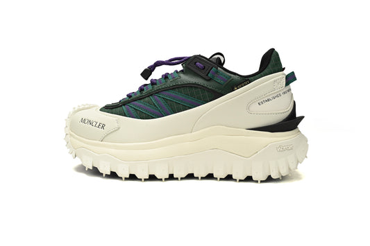 Moncler Tailgrip Închis Verde Alb - prezentare produs