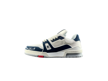Louis Vuitton LV Trainers Alb Albastru - prezentare produs