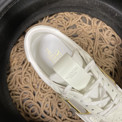 Valentino V7TN Trainers Alb Auriu - prezentare produs
