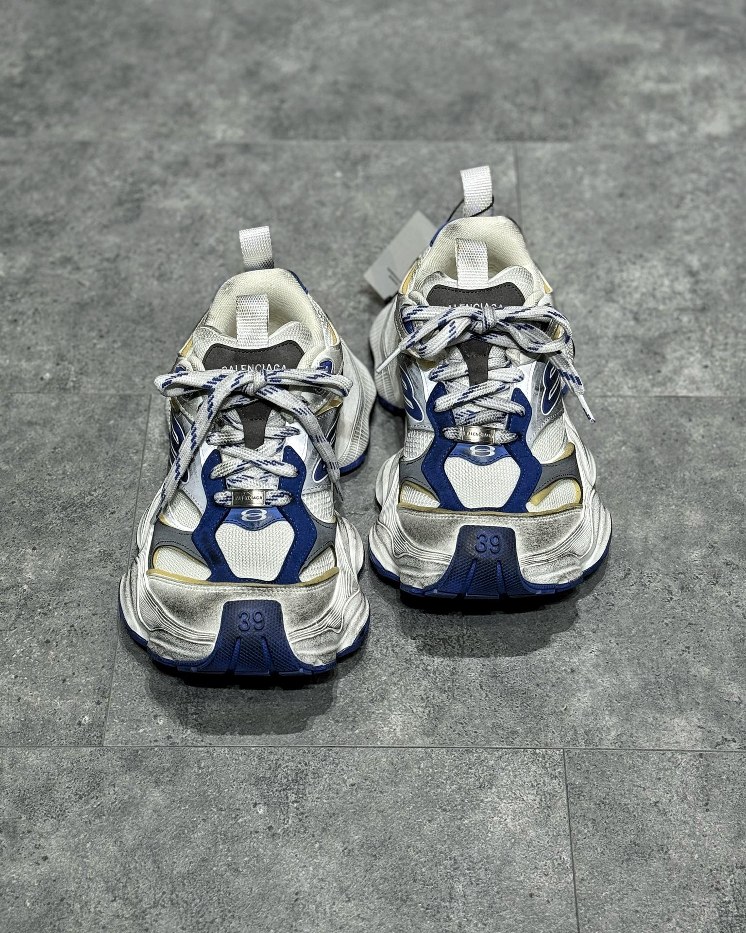 Balenciaga Cargo Albastru Gri Pantofi sport - prezentare produs