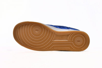 Clot X Nike Air Force Premium Albastru Silk - prezentare produs