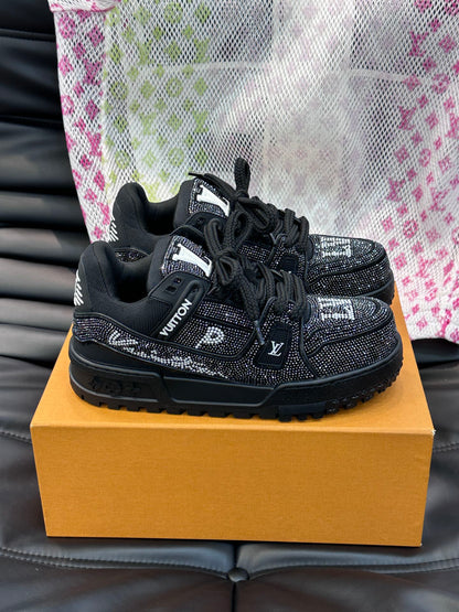 Louis Vuitton LV Pantofi sport Maxi Negru Stones - prezentare produs