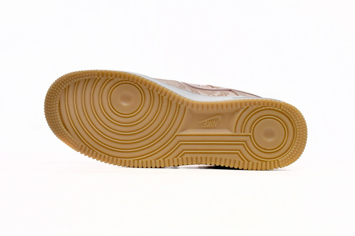 Clot X Nike Air Force 1 Premium Rose Auriu Silk Pantofi sport - prezentare produs