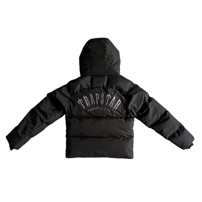 Trapstar Geacă Decoded Arch Puffer Negru New Colecție - prezentare produs