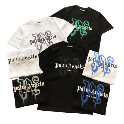 Palm Angels Graffiti Chest Logo - prezentare produs