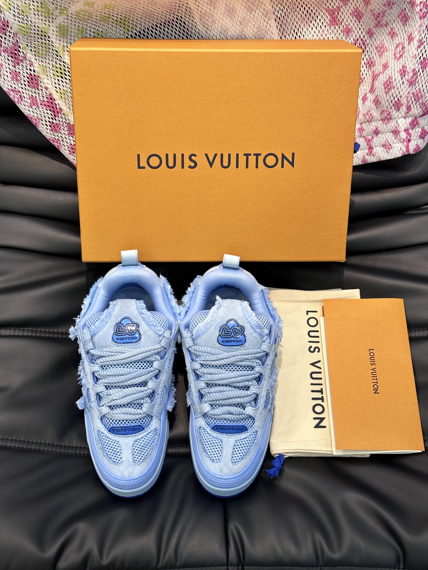 Louis Vuitton LV Skate Albastru Denim - prezentare produs
