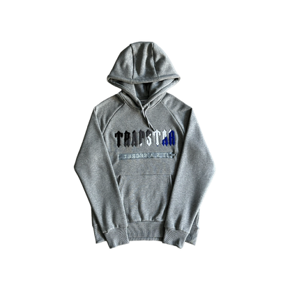 Trapstar Trening Chenille Gri Albastru - prezentare produs