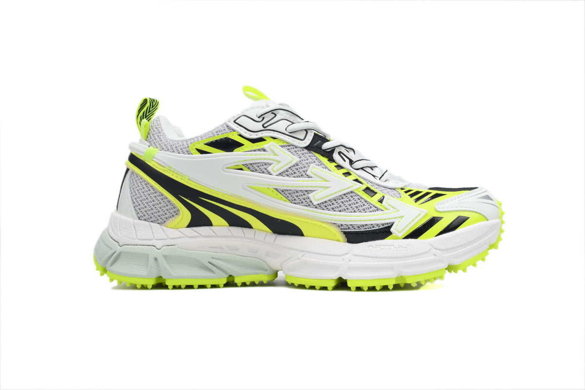 Off-White Off-White Be Right Back Electric Verde Pantofi sport - prezentare produs