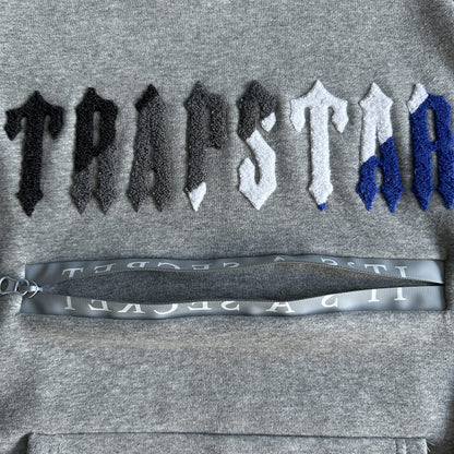 Trapstar Trening Chenille Gri Albastru - prezentare produs