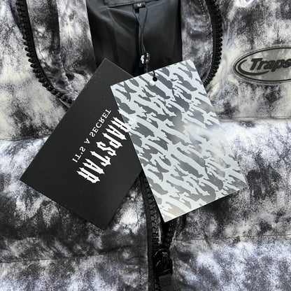Trapstar Hyperdrive Tie Dye Negru Gri Pantofi sport - prezentare produs