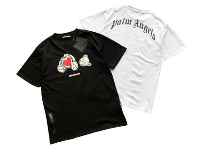 Palm Angels Heart Bear Tricou - prezentare produs