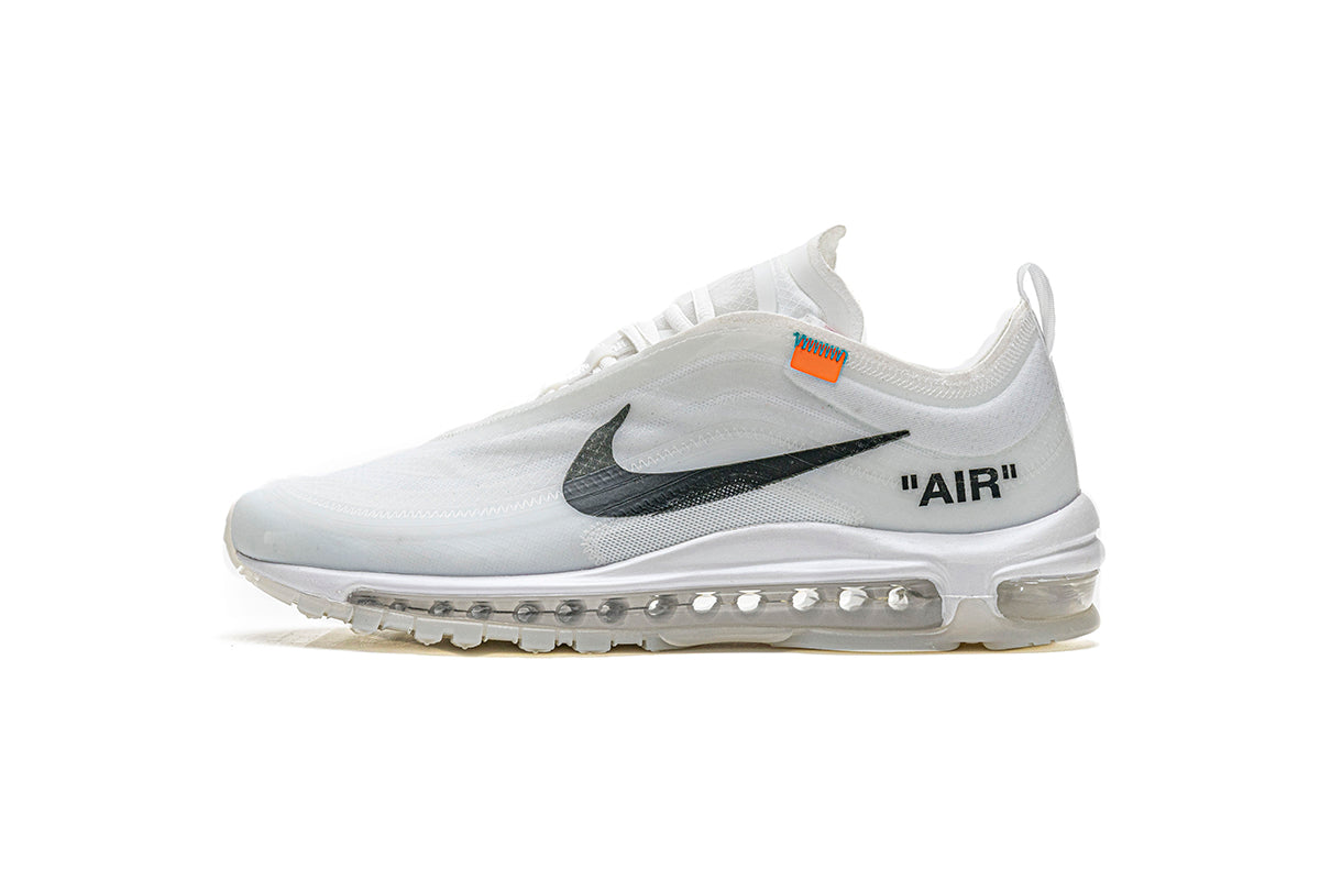 Off-White X Nike Air Max 97 Alb - prezentare produs