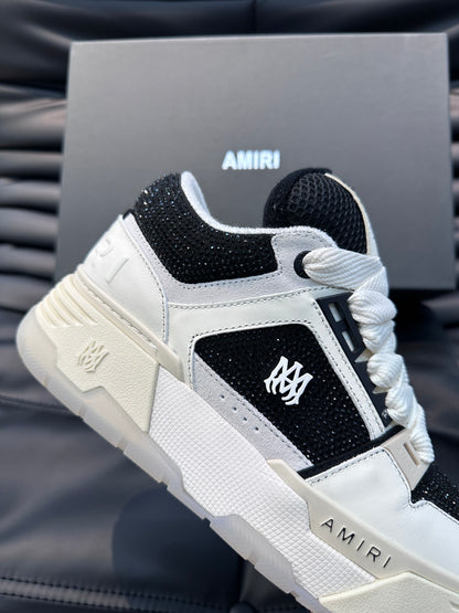 Amiri Ma 1 Negru Alb Diamonds Custom New Colecție Pantofi sport - prezentare produs