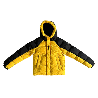 Trapstar Geacă Arch Puffer Geacă Negru Galben New Colecție - prezentare produs