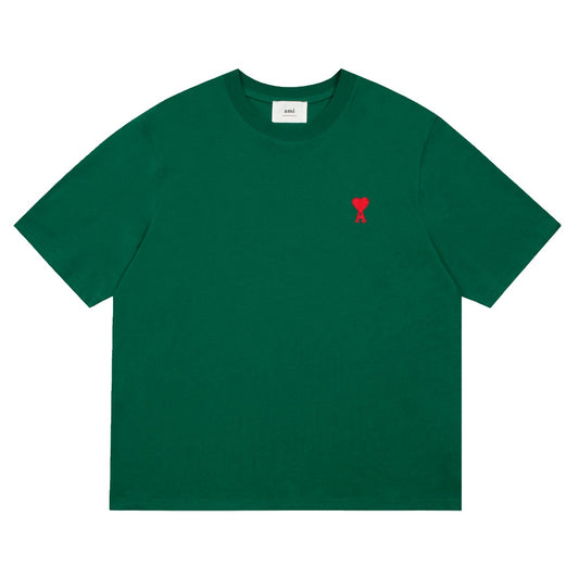 Ami Paris Tricou Verde - prezentare produs