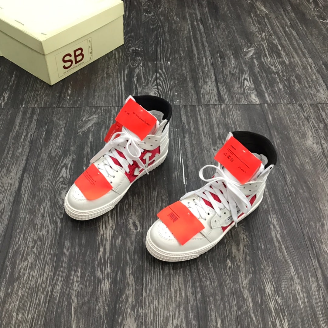 Off-White Off-White Court 3 0 Alb Roșu Pantofi sport - prezentare produs