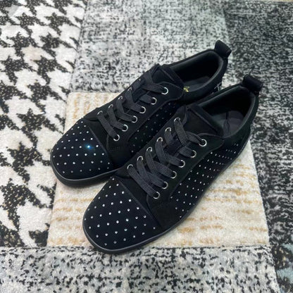 Christian Louboutin Full Negru Diamonds - prezentare produs