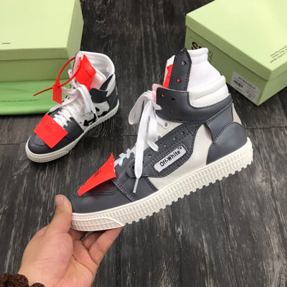 Off-White Off-White Court 3 0 Alb Gri Pantofi sport - prezentare produs