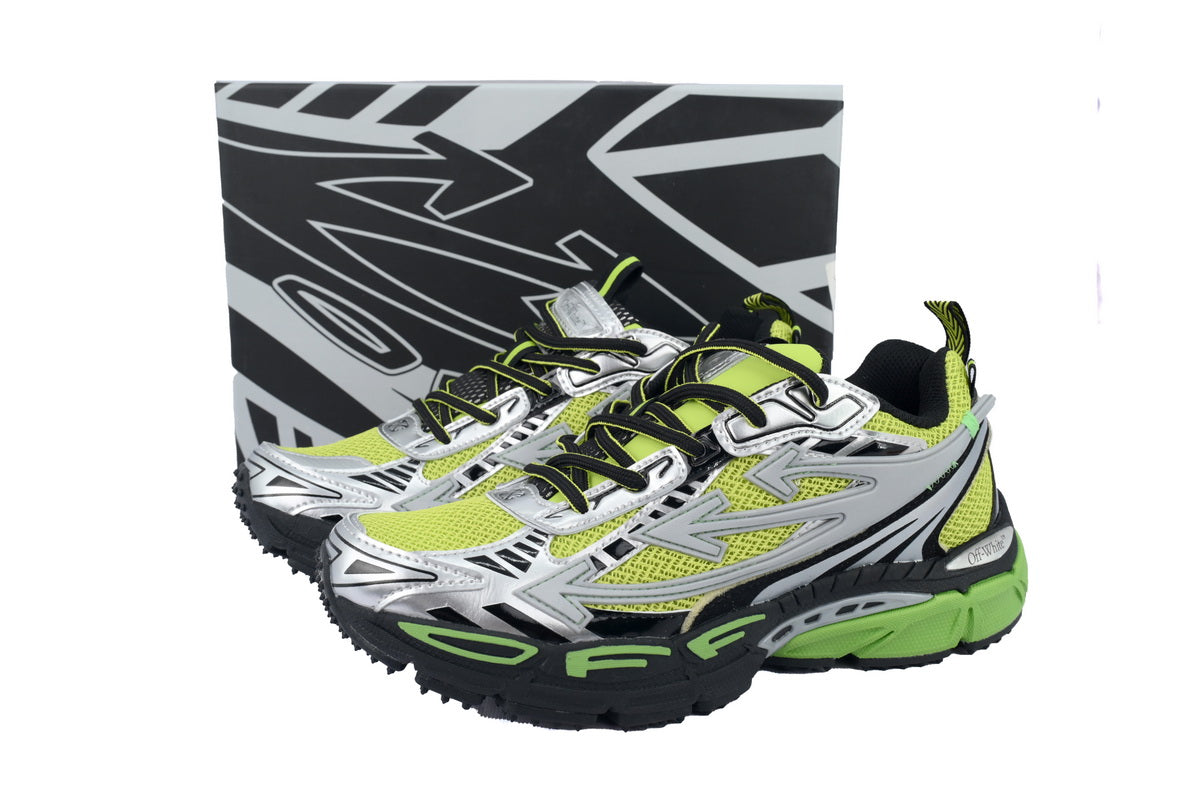 Off-White Off-White Be Right Back Verde Pantofi sport - prezentare produs