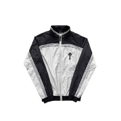 Trapstar Shellsuit Negru Gri Trening - prezentare produs