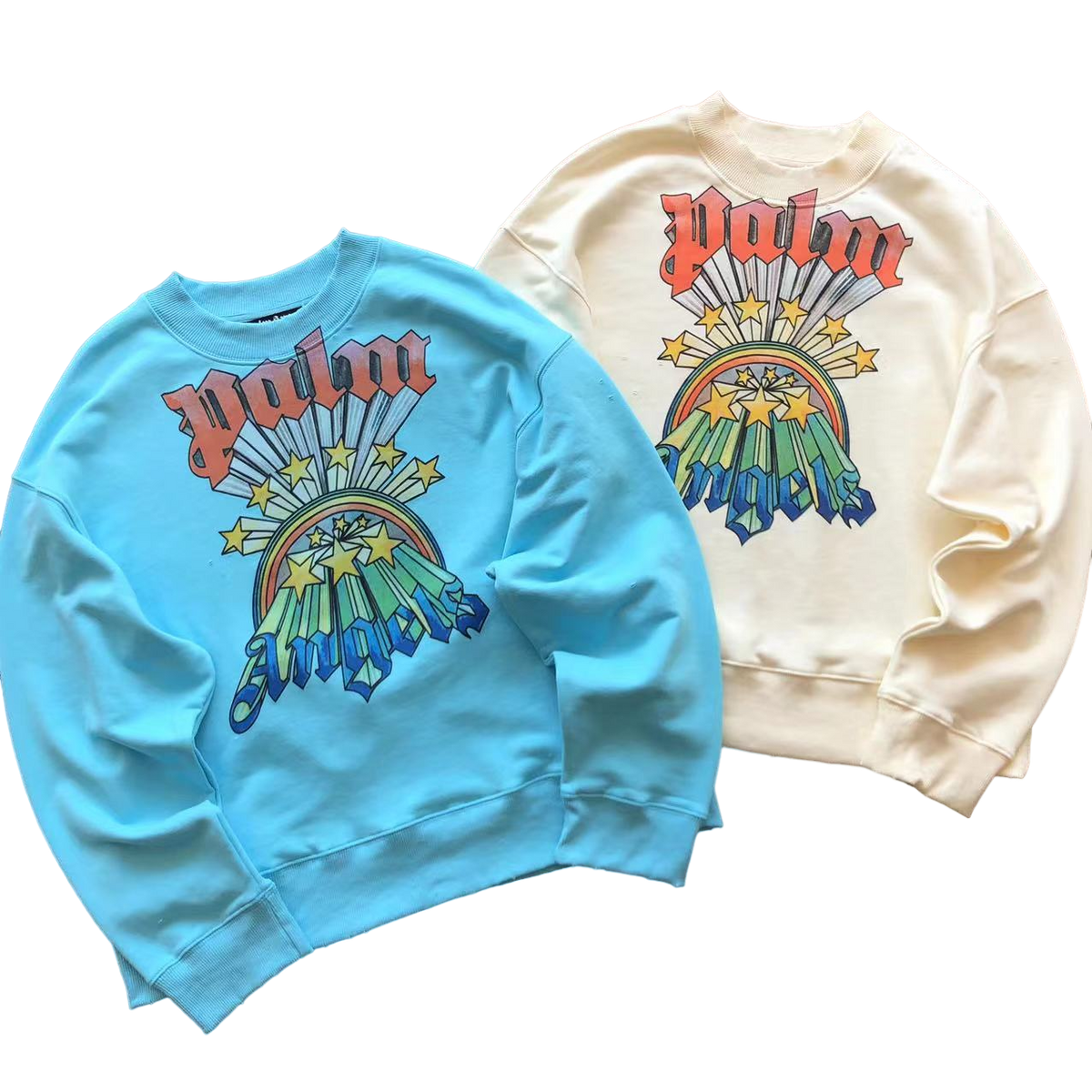 Palm Angels Rainbow Pulover - prezentare produs