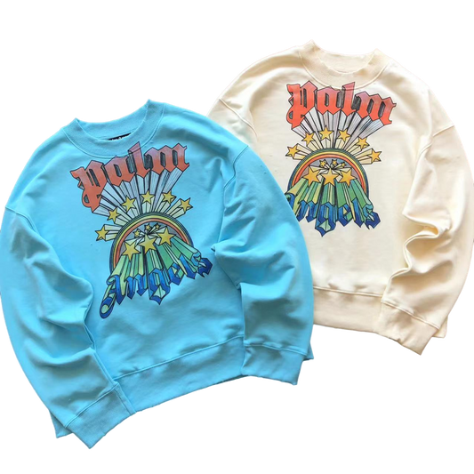 Palm Angels Rainbow Pulover - prezentare produs