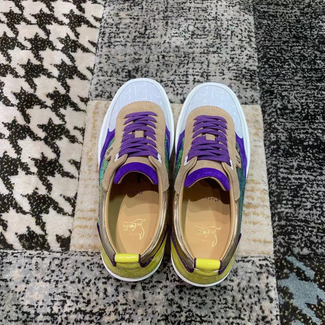 Christian Louboutin Multicolor Low - prezentare produs
